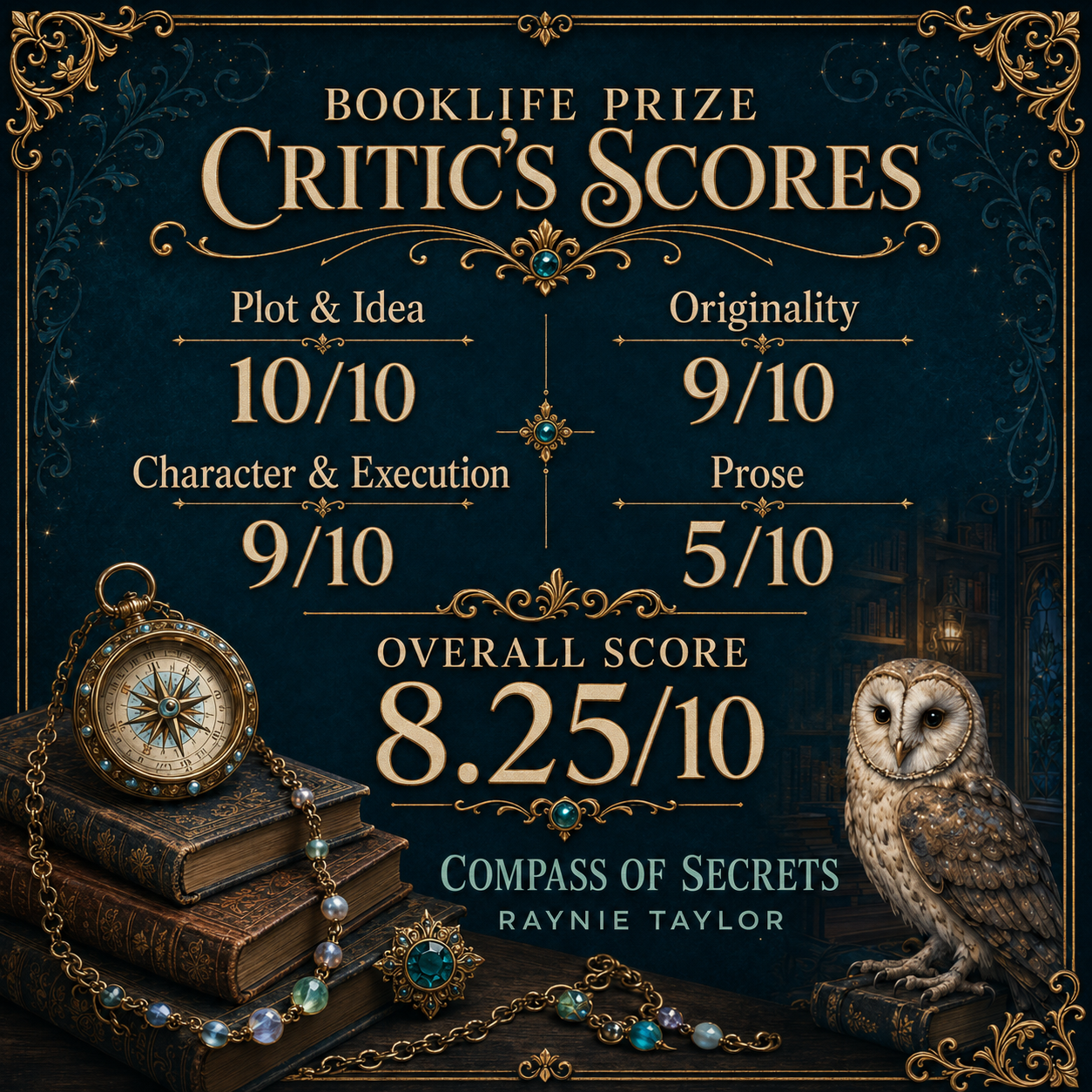 BookLife Prize Critics Rating